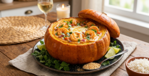 🎃 Camarão na Moranga: O Clássico Cremoso e Inesquecível! 🎃🦐