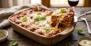 🍝 Lasanha de Carne Moída: A Clássica e Suculenta! 🍅🧀✨