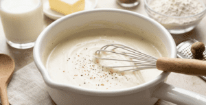 🥛 Molho Branco Simples e Cremoso (O Coringa da Cozinha!) 🥛🌿