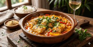 🍲 Moqueca de Peixe Fácil: Sabor Tropical na Sua Mesa! 🍲✨