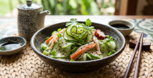 🥒 Sunomono Tradicional: A Salada Agridoce que Derrete na Boca! 🥒🇯🇵✨