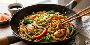 🥢 Yakissoba Especial: O Clássico Prático e Delicioso! 🥢🍲✨