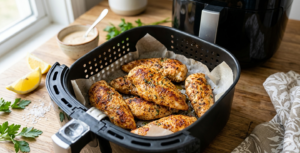 🍗 Peito de Frango Suculento na Air Fryer: Rápido e Perfeito! 🍗✨