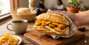 🥯 X-Caboquinho: O Rei do Café da Manhã Amazonense! 🧀🍌✨