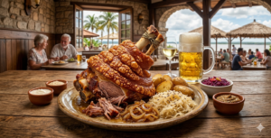 Joelho de Porco Assado (Eisbein) 🍖
