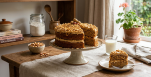 🥜 Bolo de Amendoim Caseiro