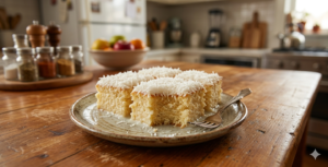 🥥🍰 Bolo de Coco Gelado Simples que Você Vai Amar