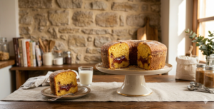 🌽🍰 O Autêntico Bolo de Fubá com Goiabada