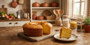 🌽 O Tradicional Bolo de Milho com Flocão