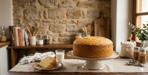 🥧 A Receita Definitiva: Bolo de Trigo Simples e Fofinho