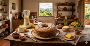 🥧 A Receita do Bolo Mineiro de Liquidificador