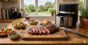 🥩 Fraldinha na air fryer: Receita Prática e Suculenta