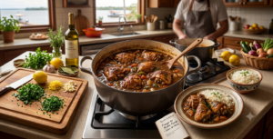 A receita completa: O autêntico Frango ao Molho Pardo