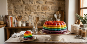 🌈 Receita completa de Gelatina Colorida Simples