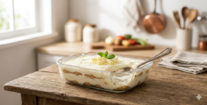 🥛✨ Receita Completa: Pavê de Leite Ninho Cremoso