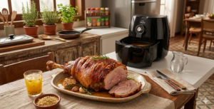 🍖 Pernil assado na air fryer: Receita Completa