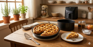 🍎🥧 A irresistível Torta de Maçã na Air Fryer