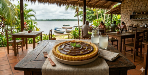 🥧 Torta de Maracujá com Chocolate Simples